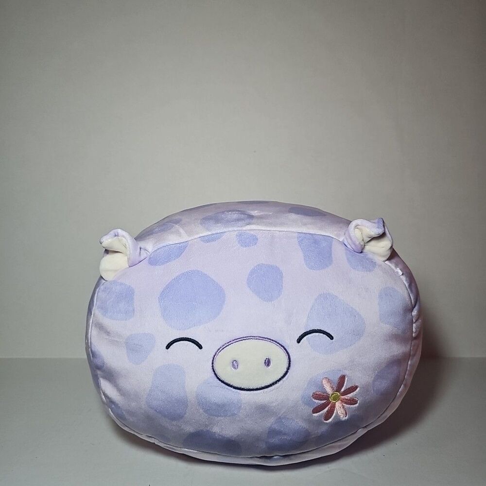 Squishmallows Stackables Pammy the Purple Spotted Pig 12" MINT CONDITION